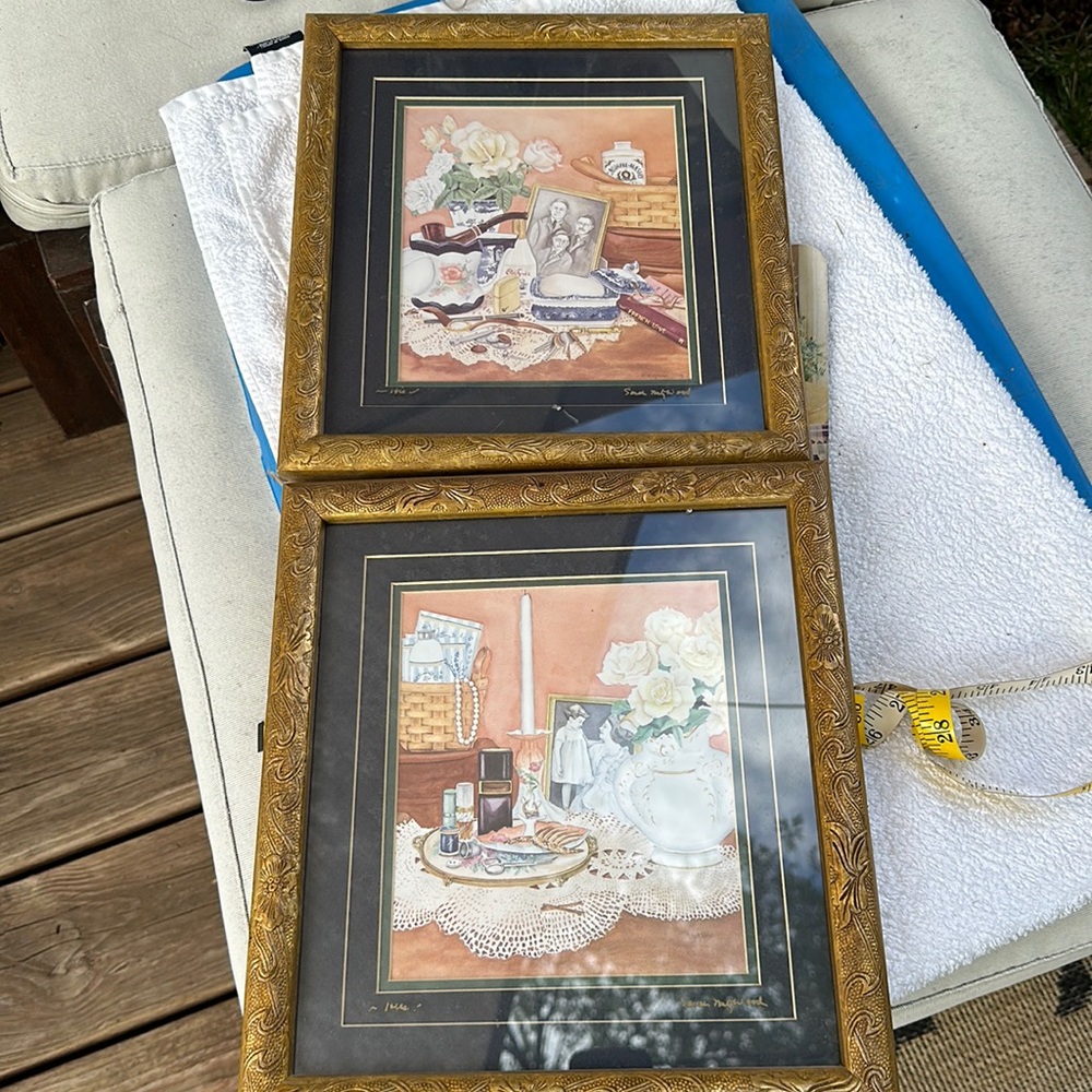 Longaberger prints.